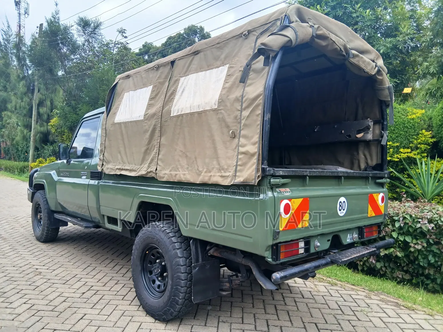 Toyota Land Cruiser 79 Series 2021 Green