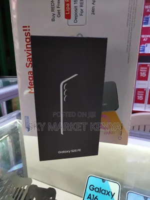 New Samsung Galaxy S25 FE 256 GB Black