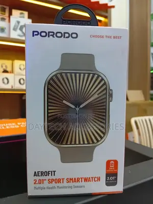 Porodo Sport Smart Watch With 2.01" Display Up to 5 Days Working Time