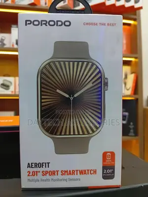 Porodo Sport Smart Watch With 2.01" Display Up to 5 Days Working Time