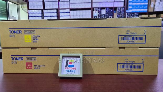 Konica Minolta Tn-324 Colour Toner Set (Cmyk) – Original Cartridge