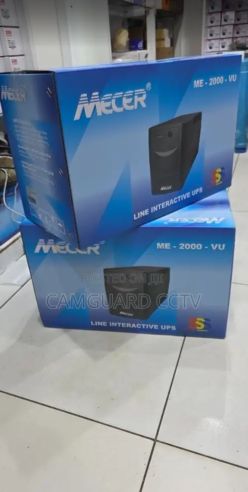Mecer Ups 2kva 1200w 6 Outlets Surge Protection