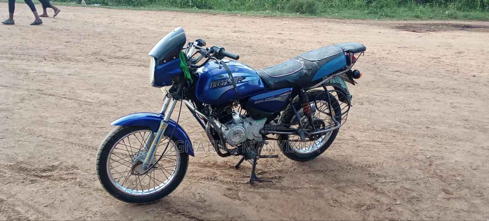 Bajaj Boxer 100 2012 Blue