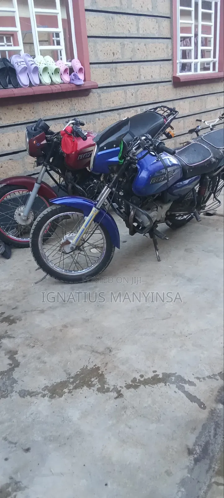 Bajaj Boxer 100 2012 Blue