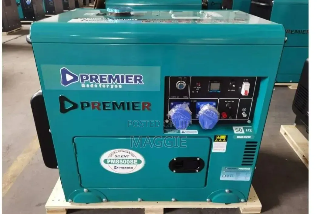 Premier Pm8500se 9.2kvs Silent Diesel Generator