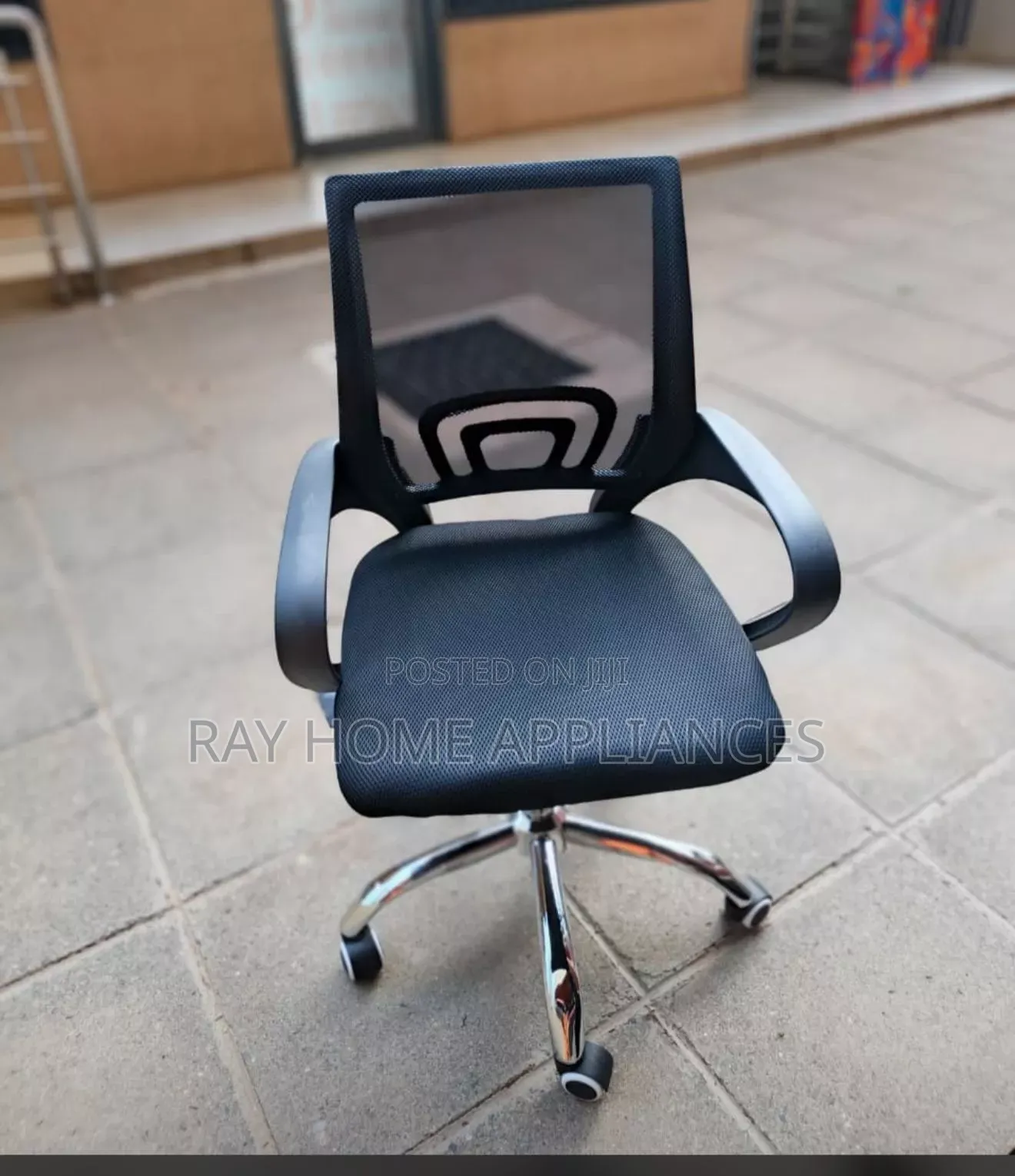 Ergonomic Fabric Seat With Lumbar Support