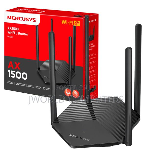 Mercusys Me60x Wifi 6 Ax1500mbps Extender and Internet Booster - thumbnail 3