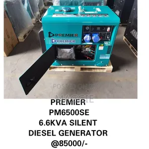 Premier Pm6500se 6.6kva Silent Diesel Generator