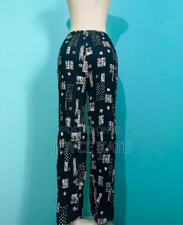 Cotton Palazzo Pants - thumbnail 2