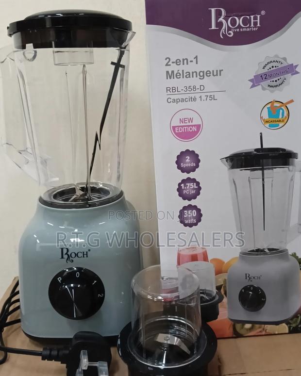 Roch 2-in-1 Blender Grinder – Multi-Use Kitchen Machine