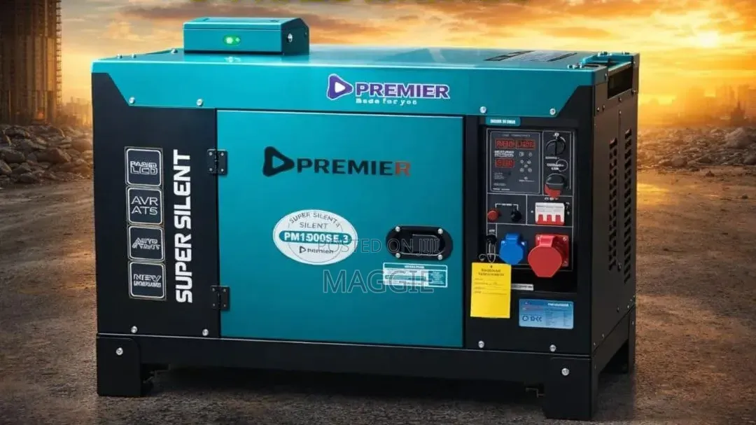 Silent Diesel Generator 3-Phase With Ats