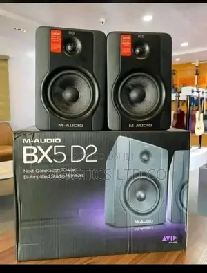 M-Audio Bx5 D2 Compact 2 Way Active Studio Monitor Speakers