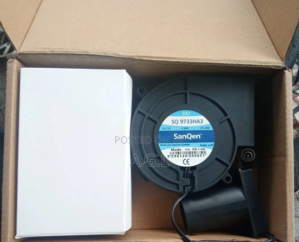 Dc 12v Brushless Blower Fan 2.94a for Used Oil Stoves