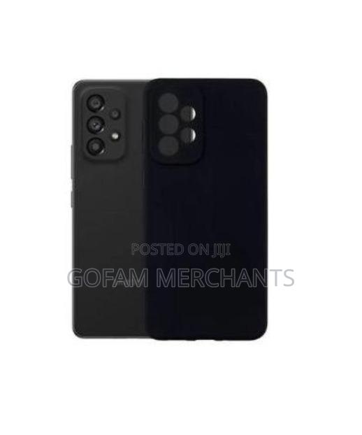 Soft Silicone Back Cover for Samsung Galaxy A32 - Black
