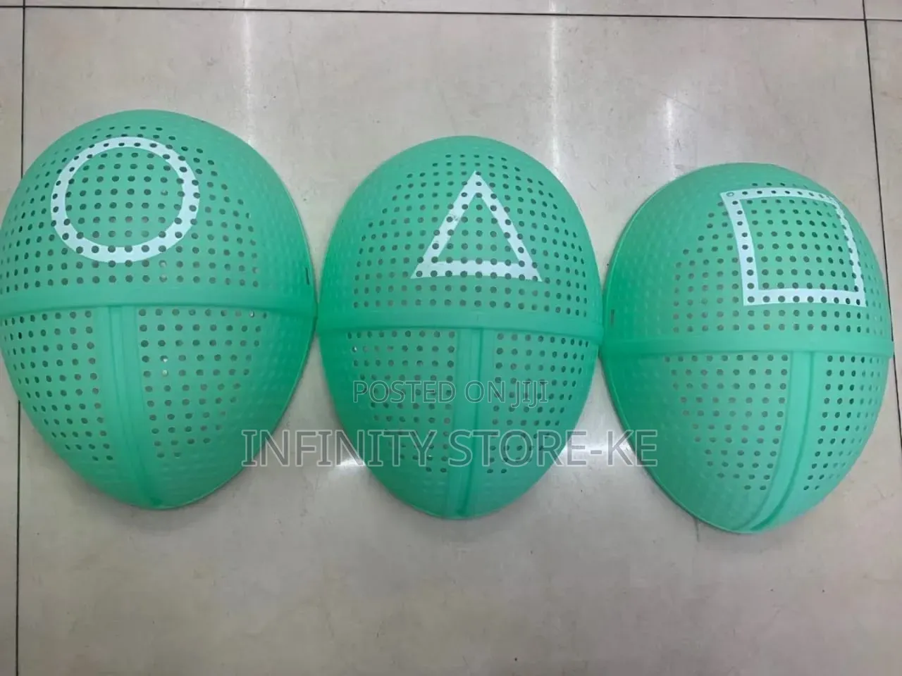 Squid Game Green Characters Masks