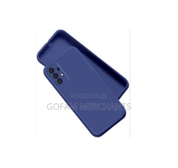 Soft Silicone Back Cover for Samsung Galaxy A32 5g - Blue