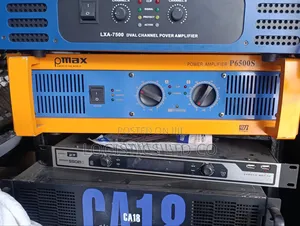O-Max P6500s Power Amplifier