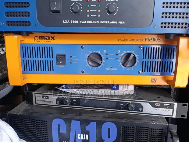 O-Max P6500s Power Amplifier - main view