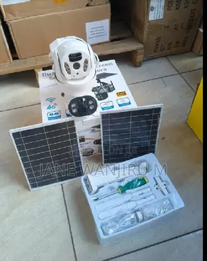 6mp Solar Camera Dual Lens PTZ