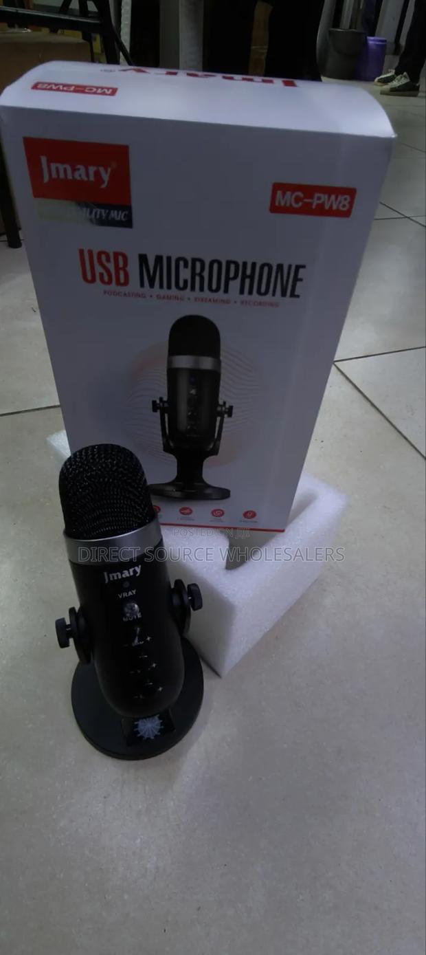 High Quality Jmary Usb Microphone – Studio Sound for Podcast Gaming