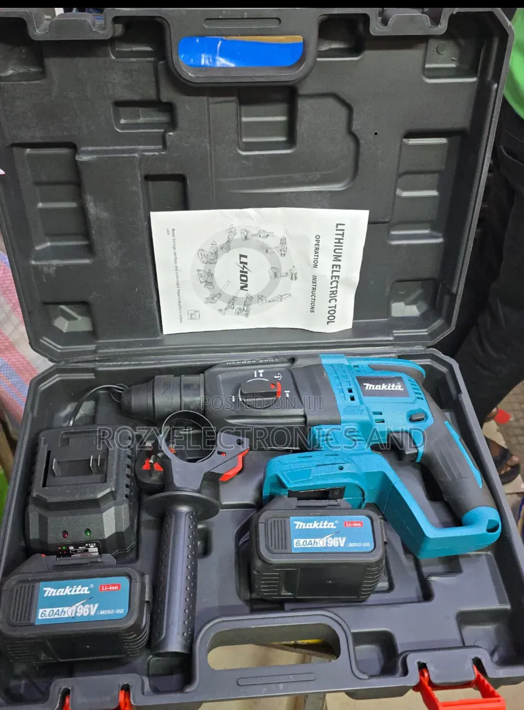 Heavy Duty Cordless Rotary Hammer
