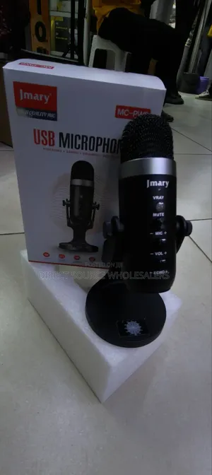 Jmary Usb Mic With Noise Reduction – Ideal for Streaming Youtube