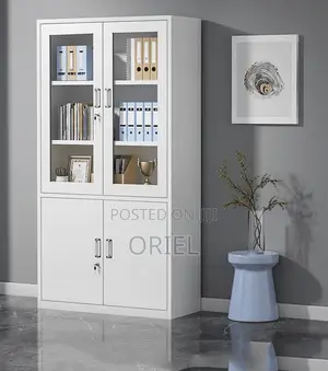 Office Steel Cabinet : Modern 2-Door Filing Office Cabinet