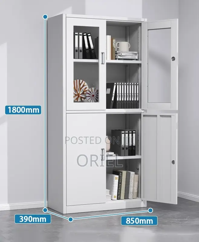 Office Steel Cabinet : Modern 2-Door Filing Office Cabinet