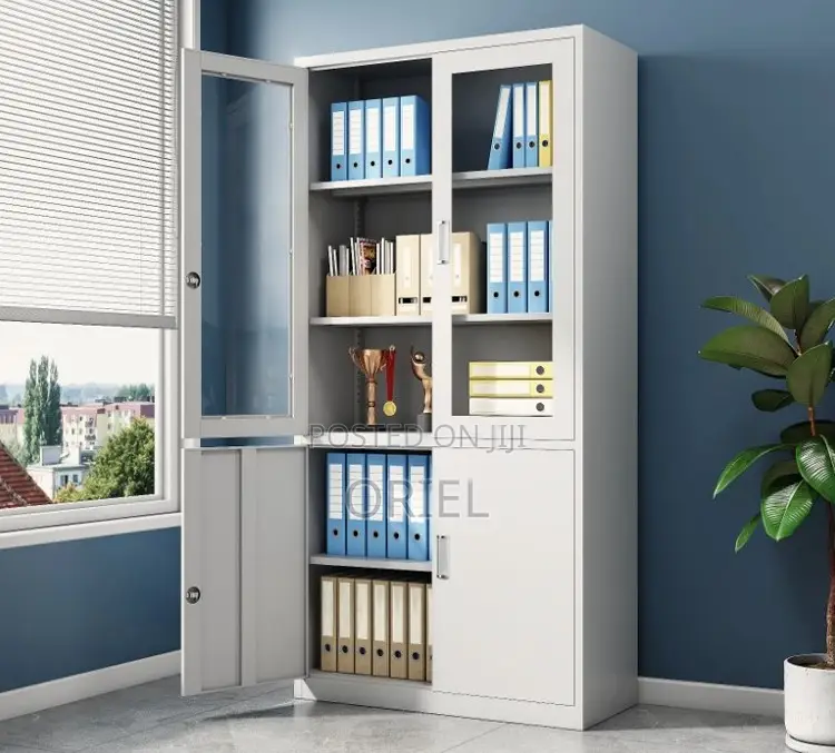 Office Steel Cabinet : Modern 2-Door Filing Office Cabinet