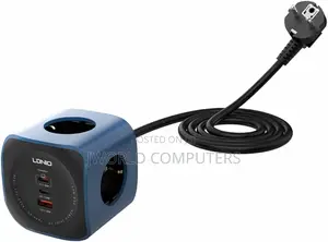 Ldnio Universal 2500w Outlet 6 In1 Power Socket Cube