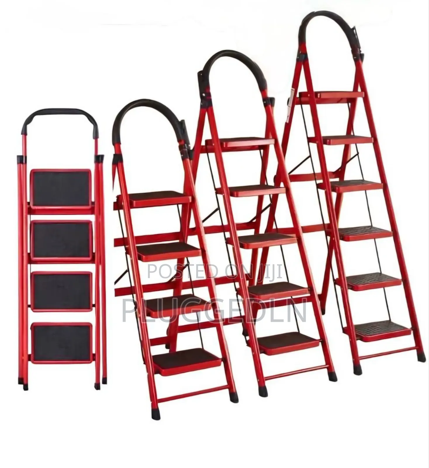 Multifunction 4 Step Foldable Step Ladder