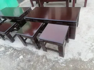 3 Pieces of Wooden Dinning Table