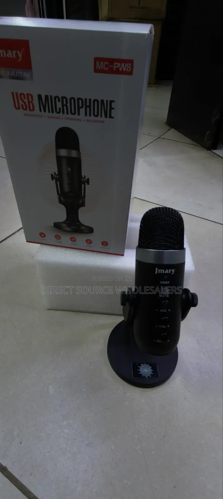 Professional Jmary Usb Microphone – Plug Play Recording Mic
