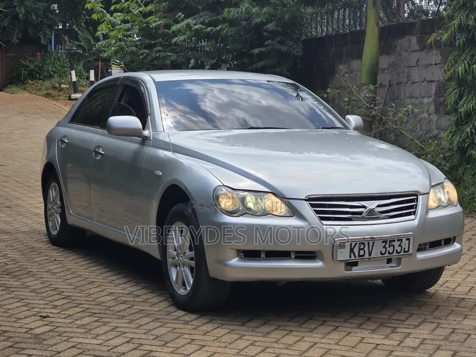 Toyota Mark X 2008 Silver