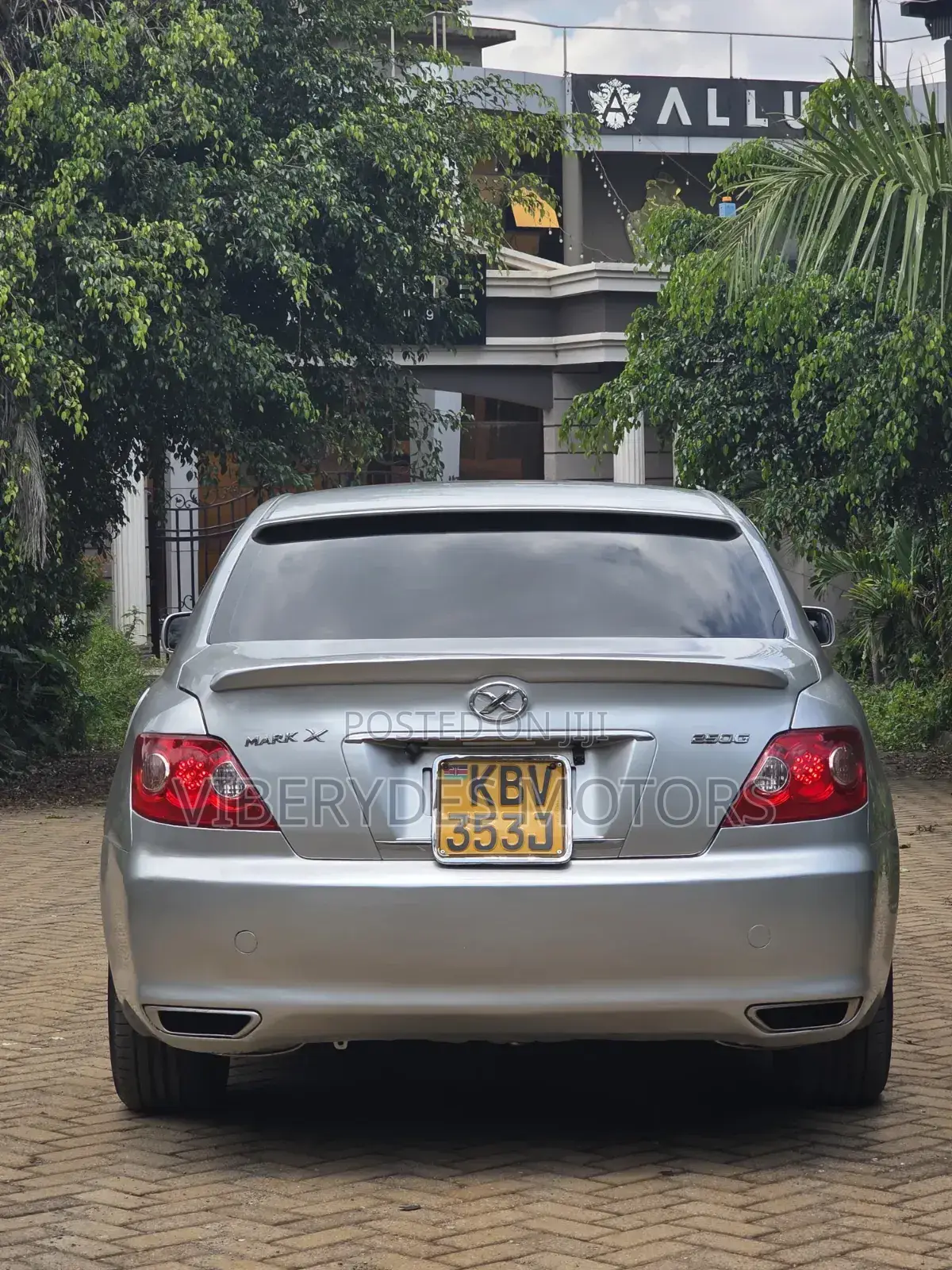 Toyota Mark X 2008 Silver
