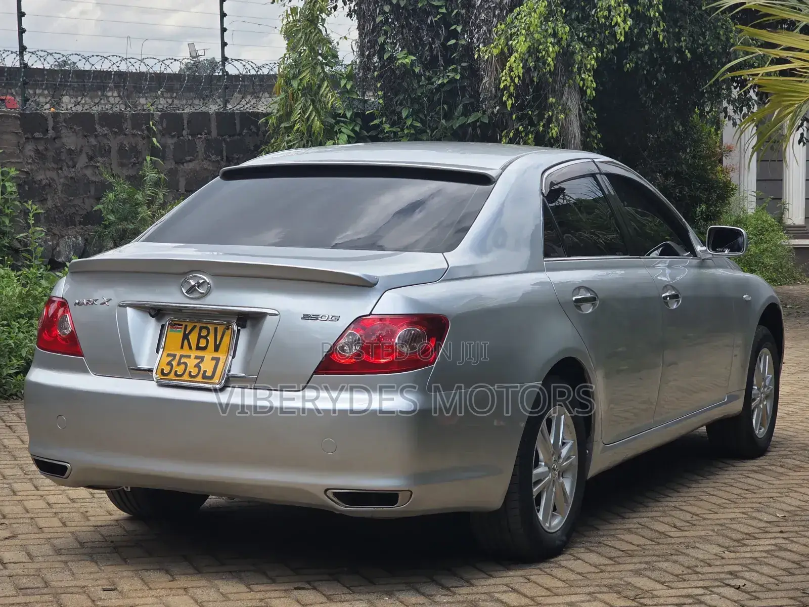 Toyota Mark X 2008 Silver