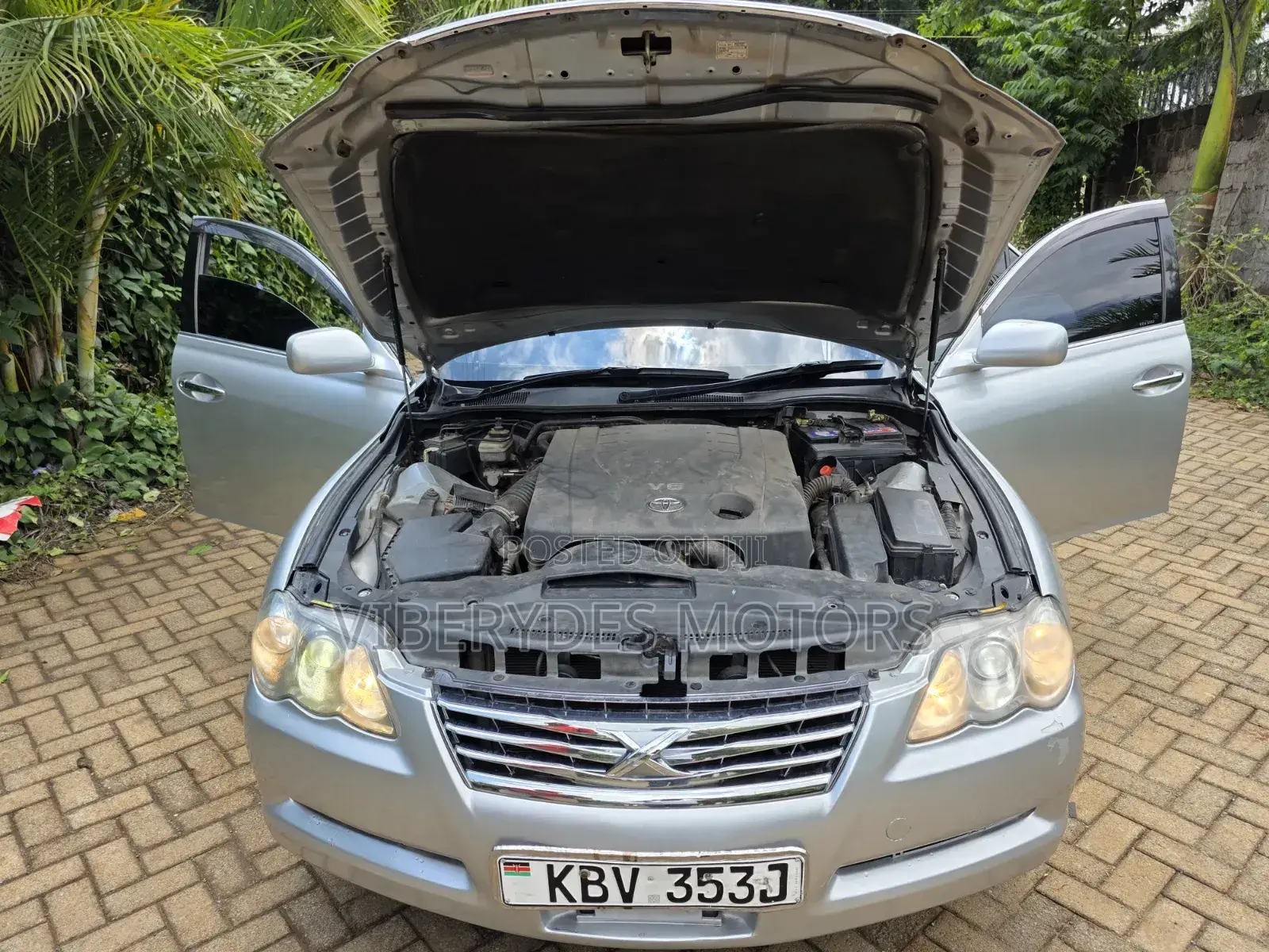 Toyota Mark X 2008 Silver