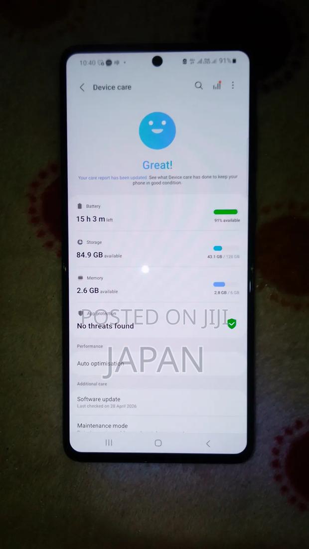 Samsung Galaxy A71 128 GB White - thumbnail 4