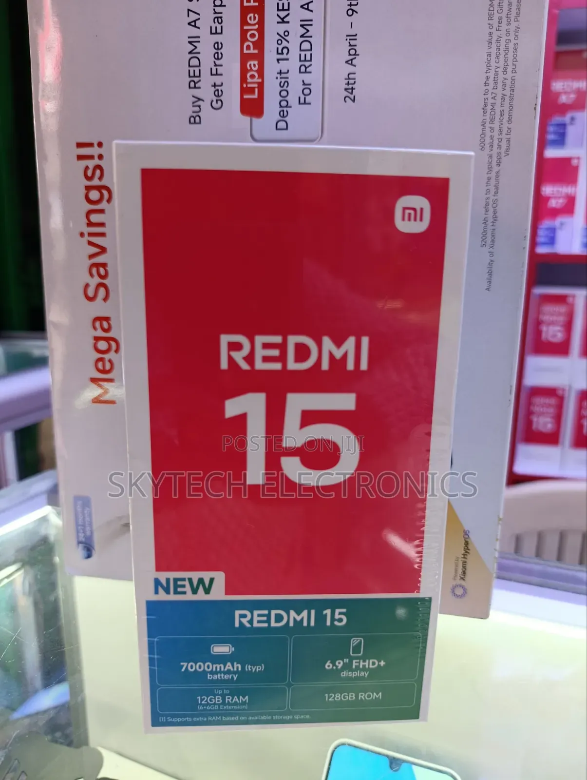 New Xiaomi Redmi 15 128 GB Black