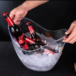 *Portable Ice Bucket 4l Acrylic
