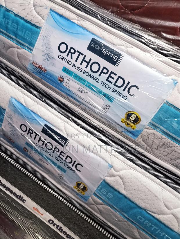 No More Back Ache! 5x6x10 Superfoam Orthopedic Spring Mattresses.