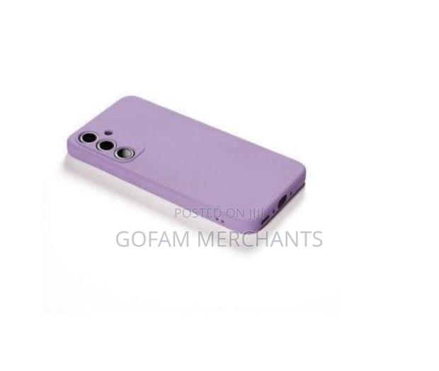 Silicone Back Cover for Samsung Galaxy A05s (Purple)