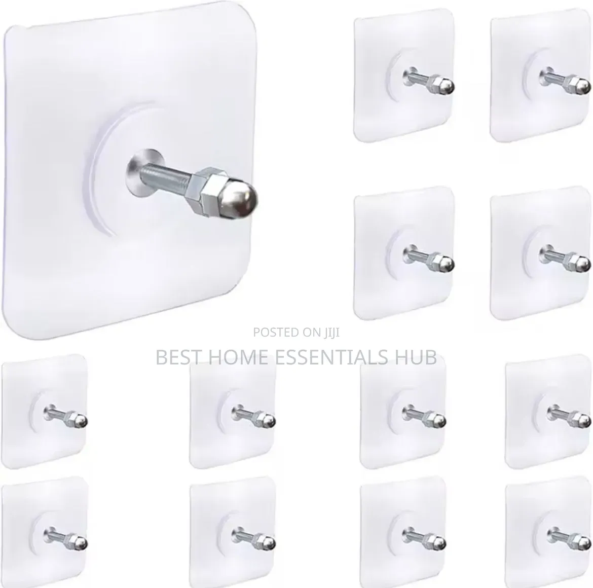 10pcs Self Adhesive Stickers With Hook