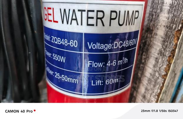 Solar Gel Water Pump - main view
