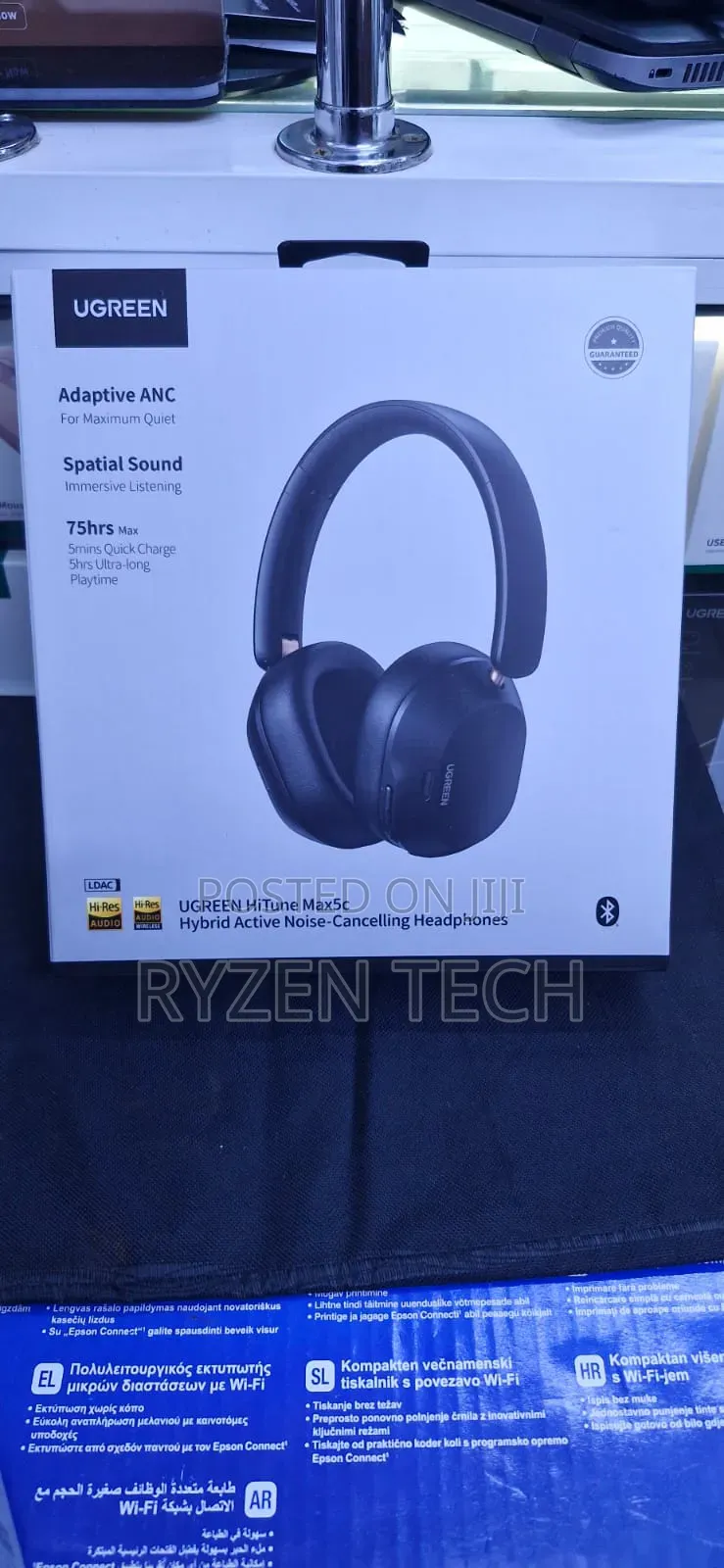 Ugreen Hp203 Hitune Max5c Over-Ear Bluetooth Headphones