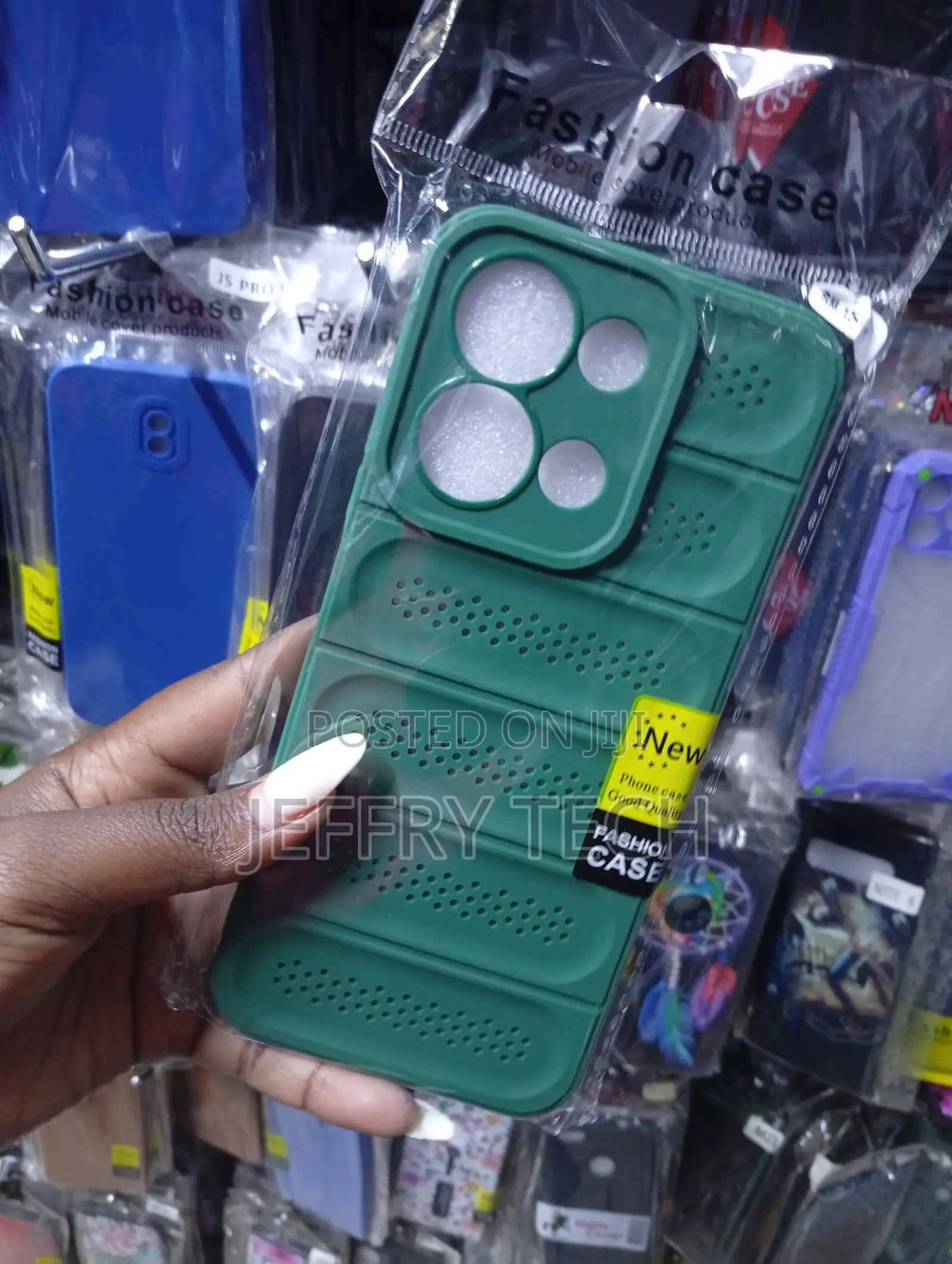 Oneplus Dark Green Smartphone Case