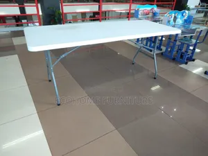 White Folding Table