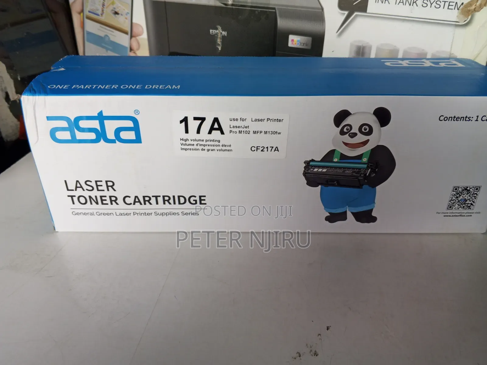 Compatible 17a | Cf217a | Asta Toner Cartridge