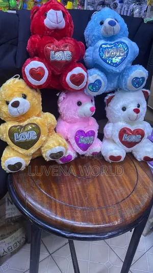 21cm Multicoloured Teddys