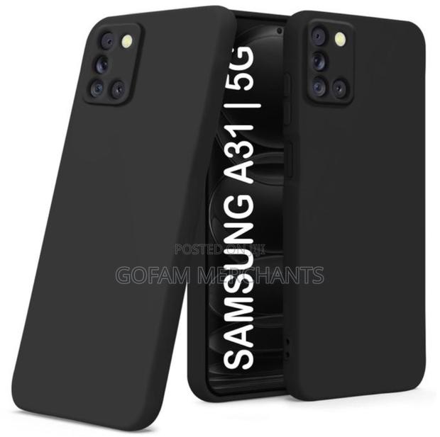 Soft Silicone Slim Fit Cover Shockproof Case for Samsung Galaxy A31
